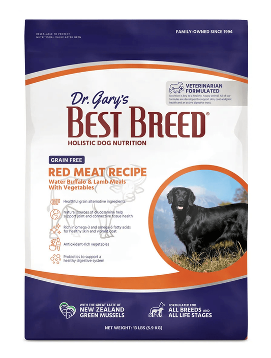 Dr. Gary's Best Breed Grain Free Red Meat Recipe